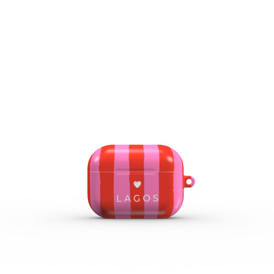 Stripes – Apple AirPods Tough Case
